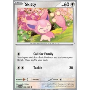 Skitty 130/162 Reverse Holo