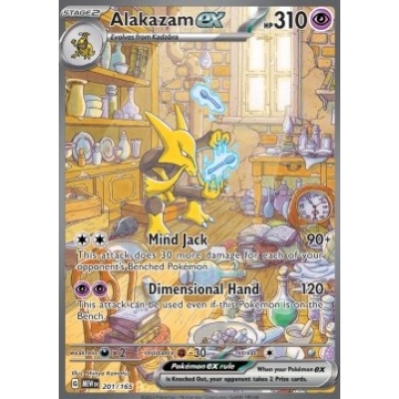 Alakazam Ex 201/165