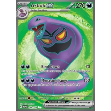 Arbok Ex 185/165