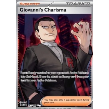 Giovanni's Charisma 197/165