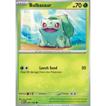 Bulbasaur 001/165