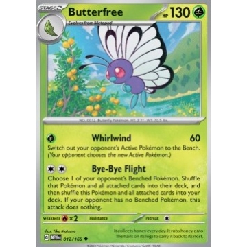 Butterfree 012/165