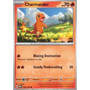 Charmander 004/165