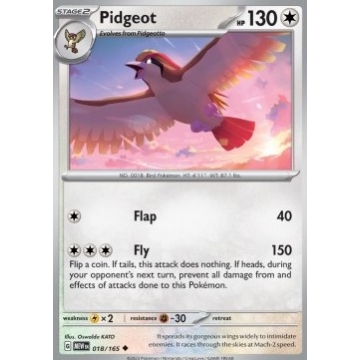 Pidgeot 018/165