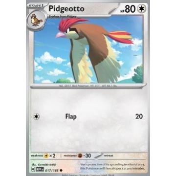 Pidgeotto 017/165