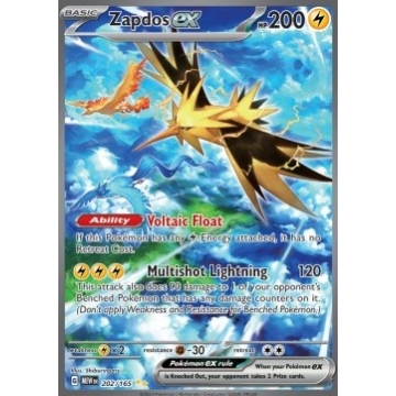 Zapdos Ex 202/165