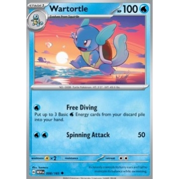 Wartortle 008/165