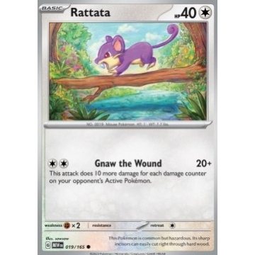 Rattata 019/165