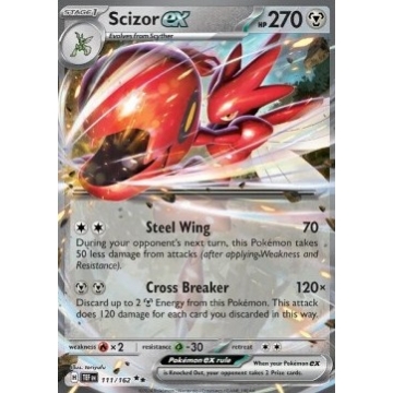 Scizor Ex 111/162