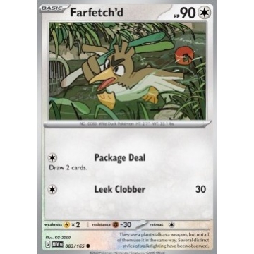 Farfetch'd 083/165 Reverse...