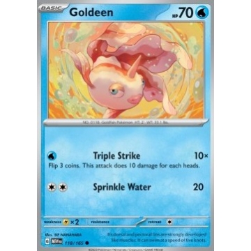 Goldeen 118/165 Reverse Holo