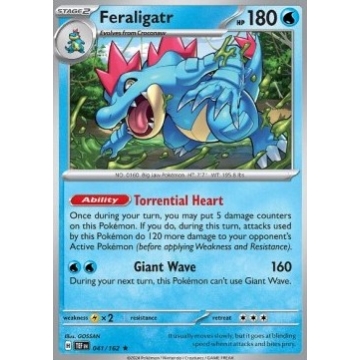 Feraligatr 041/162 Holo