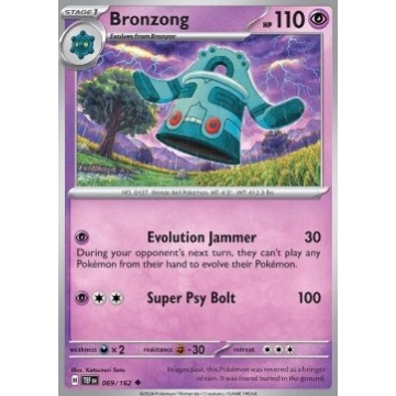 Bronzong 069/162 Reverse Holo