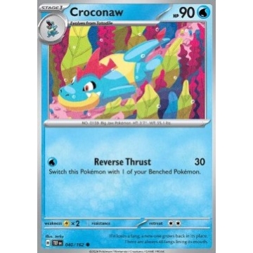 Croconaw 040/162 Reverse Holo