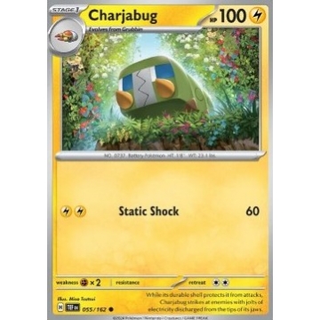 Charjabug 055/162 Reverse Holo