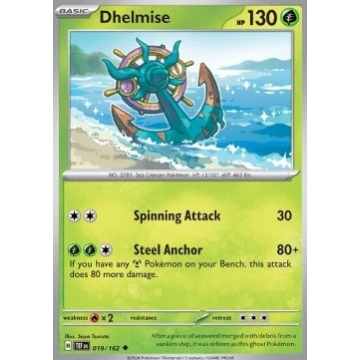 Dhelmise 019/162 Reverse Holo