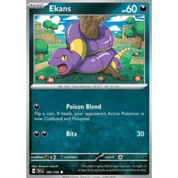 Ekans 100/162 Reverse Holo