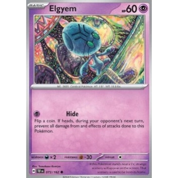 Elgyem 073/162 Reverse Holo