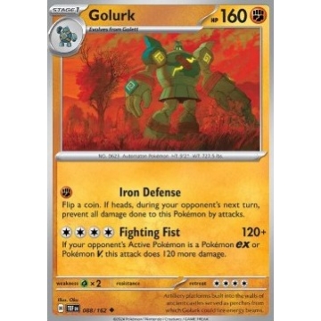 Golurk 088/162 Reverse Holo